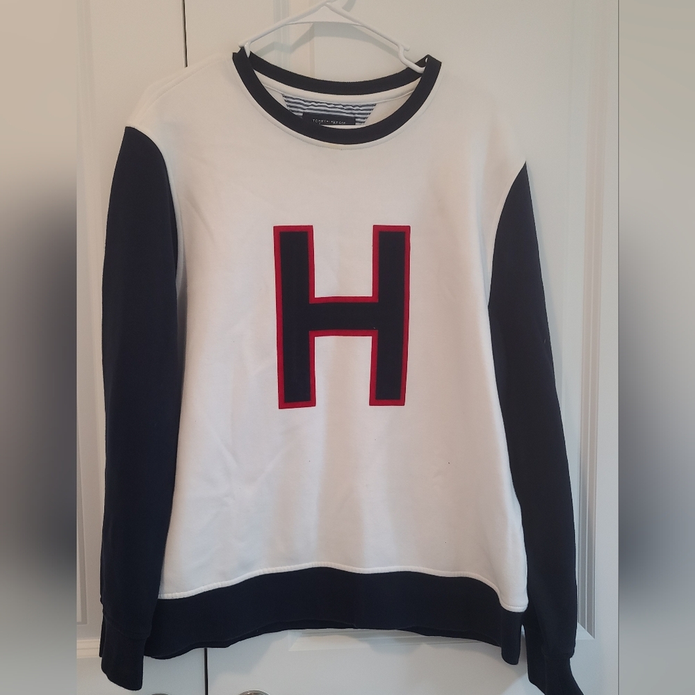 Tommy Hilfiger "H" Felt Sweatshirt